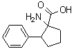 CAS # 5007-32-9, 1-Amino-2-phenylcyclopentanecarboxylic acid, NSC 76311