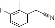 structure of CAS# 500912-15-2, 3-Fluoro-2-methylbenzeneacetonitrile