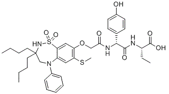 structure of CAS# 501692-44-0, Odevixibat