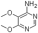 structure of CAS# 5018-45-1, 5,6-Dimethoxypyrimidin-4-ylamine