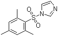 间三甲基苯磺酰咪唑分子结构 (CAS 50257-39-1)