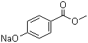 尼泊金甲酯钠分子结构 (CAS 5026-62-0)