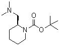 (2S)-2-[(二甲基氨基)甲基]-1-哌啶羧酸叔丁酯分子结构 (CAS 502633-95-6)