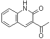 structure of CAS# 50290-20-5, 3-乙酰基-2(1H)-喹啉酮