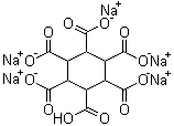 CAS # 50329-18-5, 1,2,3,4,5,6-Cyclohexanehexacarboxylic acid pentasodium salt
