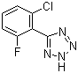 structure of CAS# 503293-47-8, 5-(2-氯-6-氟苯基)-2H-四氮唑