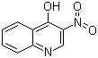 3-硝基-4-羟基喹啉分子结构 (CAS 50332-66-6)