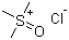 三甲基氯化亚砜分子结构 (CAS 5034-06-0)