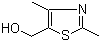 (2,4-二甲基-1,3-噻唑-5-基)甲醇分子结构 (CAS 50382-32-6)