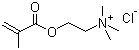 甲基丙烯酰氧乙基三甲基氯化铵分子结构 (CAS 5039-78-1)
