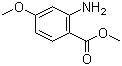 structure of CAS# 50413-30-4, 2-氨基-4-甲氧基苯甲酸甲酯