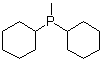 二环己基甲基膦分子结构 (CAS 50420-46-7)
