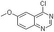 4-氯-6-甲氧基喹唑啉分子结构 (CAS 50424-28-7)