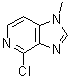structure of CAS# 50432-68-3, 4-Chloro-1-methyl-1H-imidazo[4,5-c]pyridine