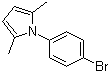 1-(4-溴苯基)-2,5-二甲基-1H-吡咯分子结构 (CAS 5044-24-6)