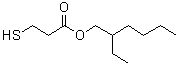 structure of CAS# 50448-95-8, 2-乙基己基 3-巯基丙酸酯