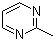 2-甲基嘧啶分子结构 (CAS 5053-43-0)