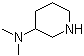 3-二甲氨基哌啶分子结构 (CAS 50534-49-1)