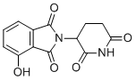 4-羟基沙利度胺分子结构 (CAS 5054-59-1)