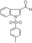 structure of CAS# 50562-79-3, 1-[(4-Methylphenyl)sulfonyl]-1H-indole-3-carboxaldehyde