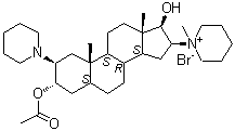 维库溴铵相关物 B分子结构 (CAS 50587-95-6)