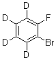 CAS 登录号：50592-35-3, 四氘代邻溴氟苯