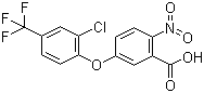 三氟羧草醚分子结构 (CAS 50594-66-6)
