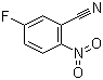 5-氟-2-硝基苯甲腈分子结构 (CAS 50594-78-0)