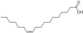 (Z)-11-十八碳烯酸分子结构 (CAS 506-17-2)