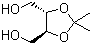 structure of CAS# 50622-09-8, (+)-2,3-O-亚异丙基-L-苏力糖醇