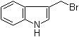 3-(溴甲基)-1H-吲哚分子结构 (CAS 50624-64-1)