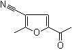 CAS 登录号：50626-10-3, 5-乙酰基-2-甲基-3-呋喃甲腈