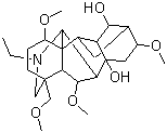 CAS # 5066-78-4, Chasmanine, Talitasamine, Toroko Base II, (1alpha,6alpha,14alpha,16beta)-20-Ethyl-1,6,16-trimethoxy-4-(methoxymethyl)aconitane-8,14-diol