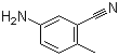 structure of CAS# 50670-64-9, 5-氨基-2-甲基苯甲腈
