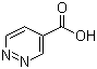 4-哒嗪羧酸分子结构 (CAS 50681-25-9)