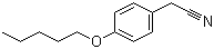 4-(戊氧基)苯乙腈分子结构 (CAS 50690-55-6)