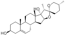 structure of CAS# 507-89-1, Pennogenin