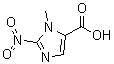 structure of CAS# 50700-55-5, 1-甲基-2-硝基-1H-咪唑-5-羧酸