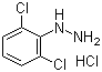 2,6-二氯苯肼盐酸盐分子结构 (CAS 50709-36-9)