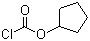 氯甲酸环戊酯分子结构 (CAS 50715-28-1)