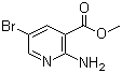 structure of CAS# 50735-34-7, 2-氨基-5-溴烟酸甲酯