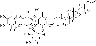 七叶莲提取物分子结构 (CAS 50773-42-7)
