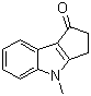 4-甲基-3,4-二氢环戊烯并[b]吲哚-1(2H)-酮分子结构 (CAS 50776-26-6)