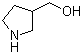 structure of CAS# 5082-74-6, 3-Hydroxymethylpyrrolidine