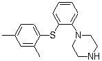 structure of CAS# 508233-74-7, Vortioxetine