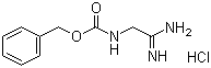 (2-氨基-2-亚氨乙基)氨基甲酸苄酯盐酸盐分子结构 (CAS 50850-19-6)