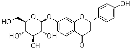 CAS # 5088-75-5, Liquiritigenin 7-beta-D-glucopyranoside