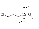 structure of CAS# 5089-70-3, 3-Chloropropyltriethoxysilane
