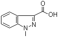 structure of CAS# 50890-83-0, 1-Methylindazole-3-carboxylic acid