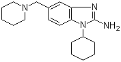 CAS 登录号：509094-07-9, 1-环己基-5-(1-哌啶甲基)-1H-苯并咪唑-2-胺